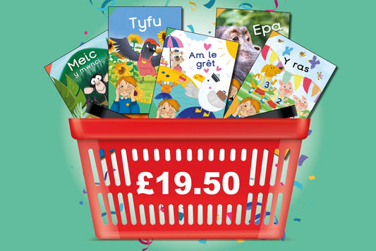 Dyna chi dric: 5 llyfr am £19.50