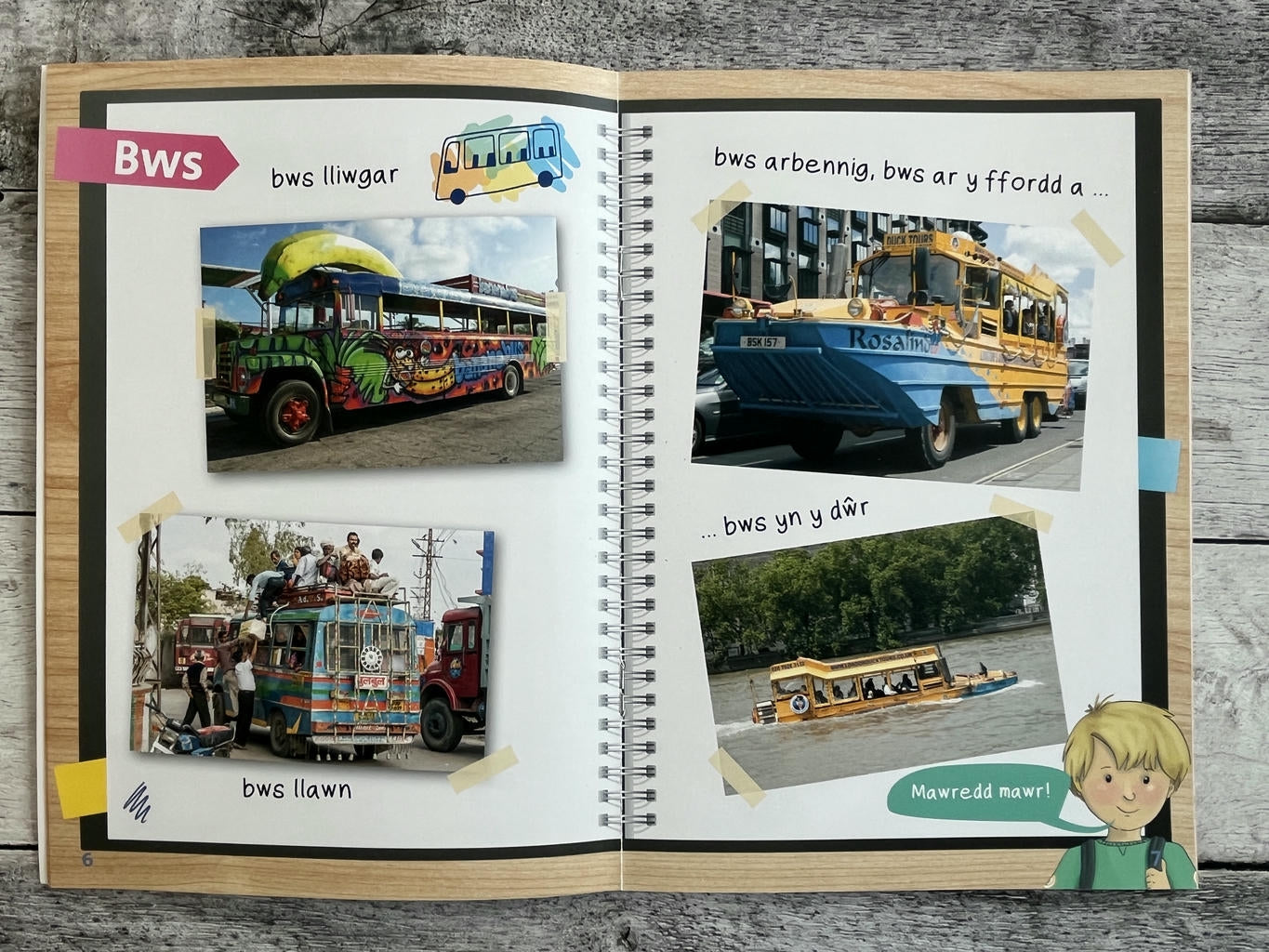 Wyt ti'n gwybod? Llyfr teithio Noa