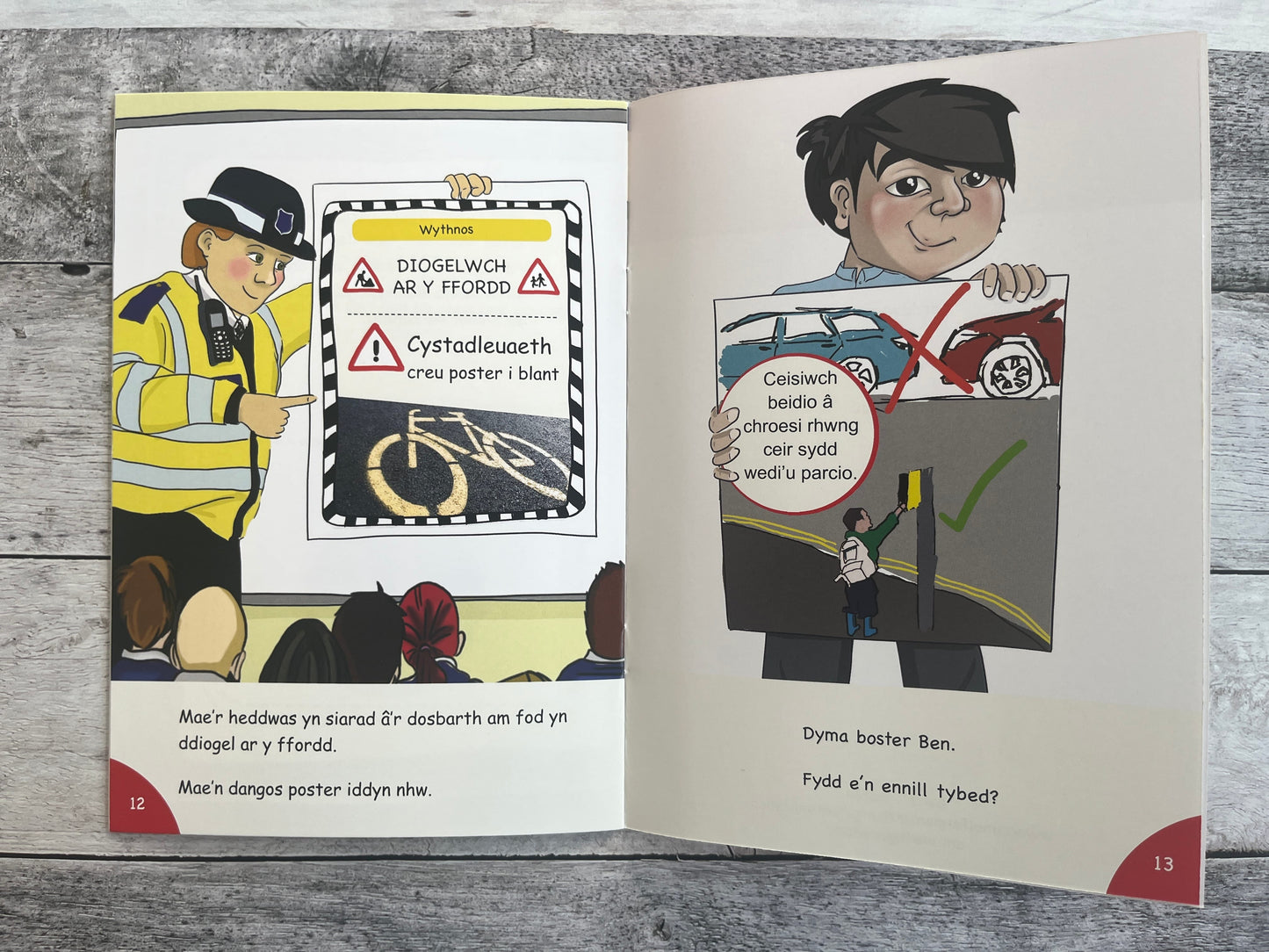 Mêts Maesllan: Diogelwch ar y ffordd