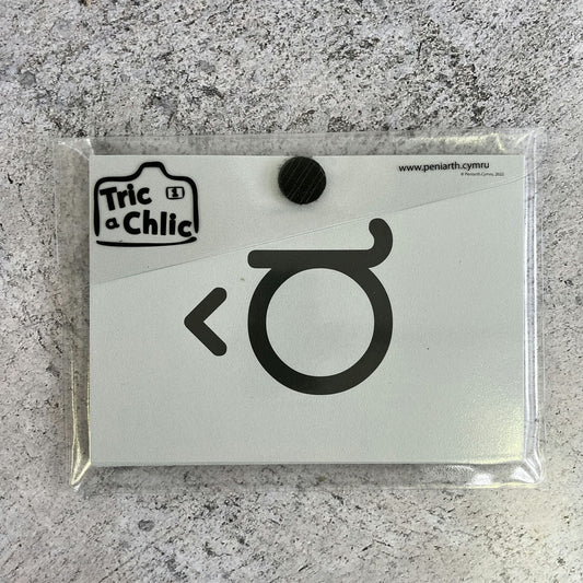 Tric a Chlic Cam 1 - Waled Cardiau Llwyd