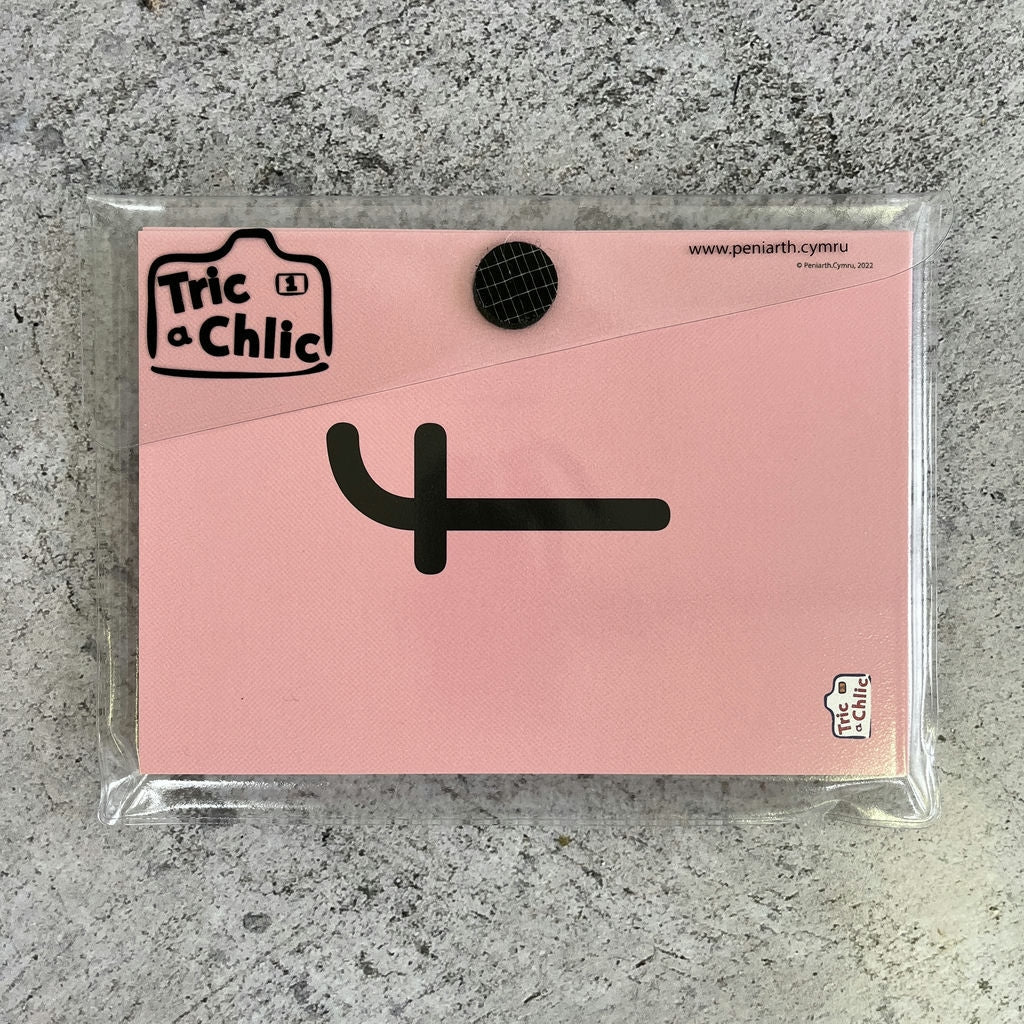 Tric a Chlic Step 1 - Pink Cards in a Wallet