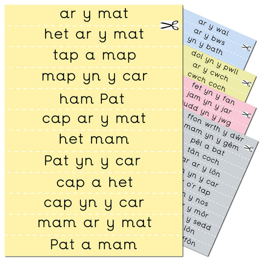 Tric a Chlic Cam 1 - Stribedi Darllen