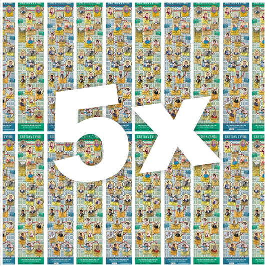 Brethyn Cymru - 5 posters for £35 Bundle