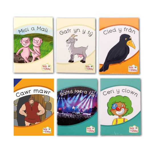 Tric a Chlic Cam 2 - Set o Lyfrau