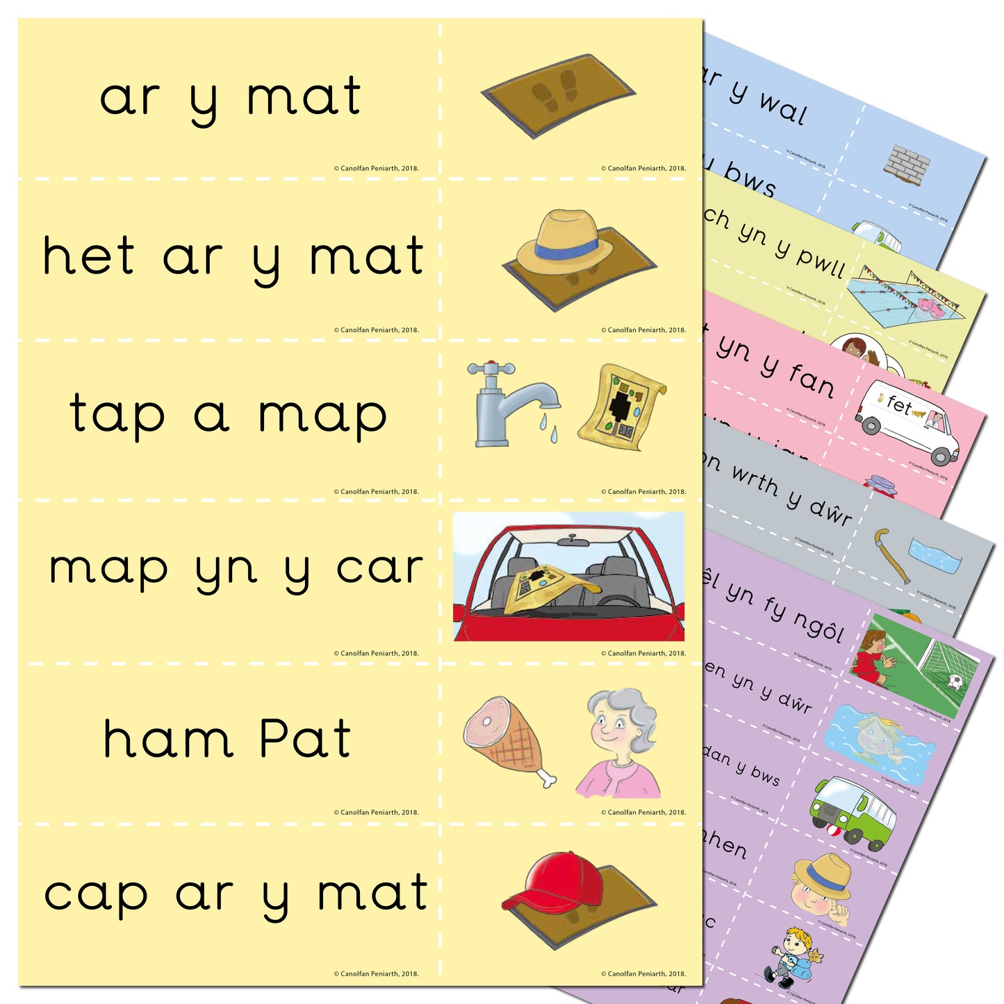 Tric a Chlic Step 1 - Reading Strips