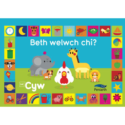 Beth welwch chi?