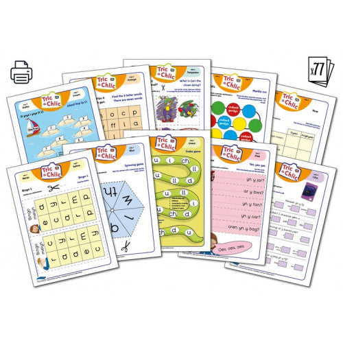 Tric a Chlic - Pecyn Rhieni Digidol