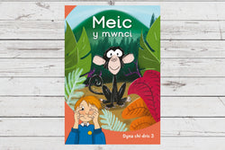 Delwedd ar gyfer Meic y mwnci (cam 3) / Image for Meic y mwnci (cam 3)