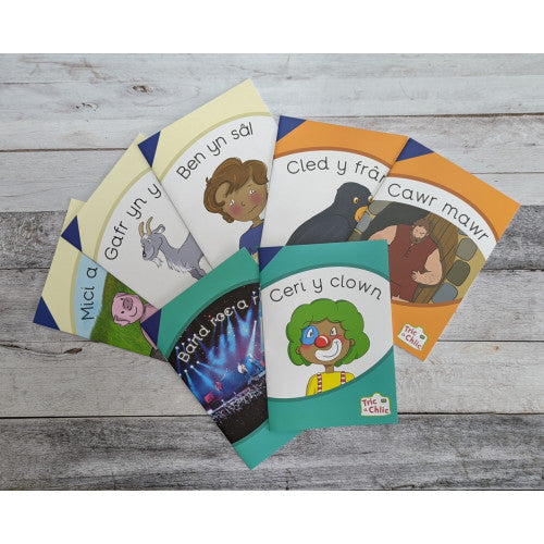 Tric a Chlic Step 2 - Set of Books (English-medium schools version)